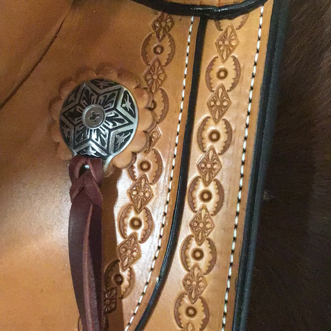 Circle Y 14"  Apline Flex 2 Trail Border Tool Saddle