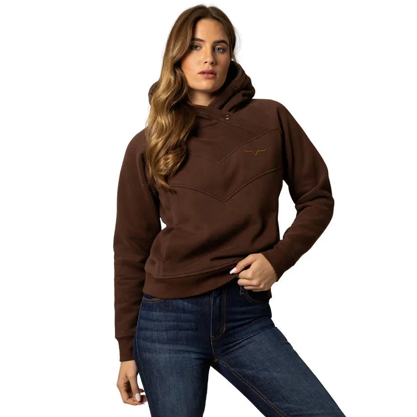Kimes Women's Ella Long Sleeve Western Hoodie - Multiple Colours