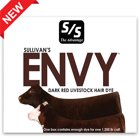Sullivan Livestock Hair Dye Dark Red Kit