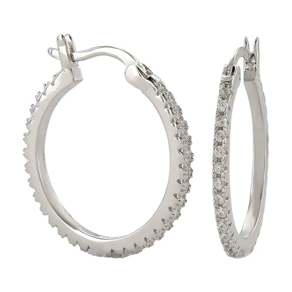 Montana Silversmith Classic Medium Hoop Earrings