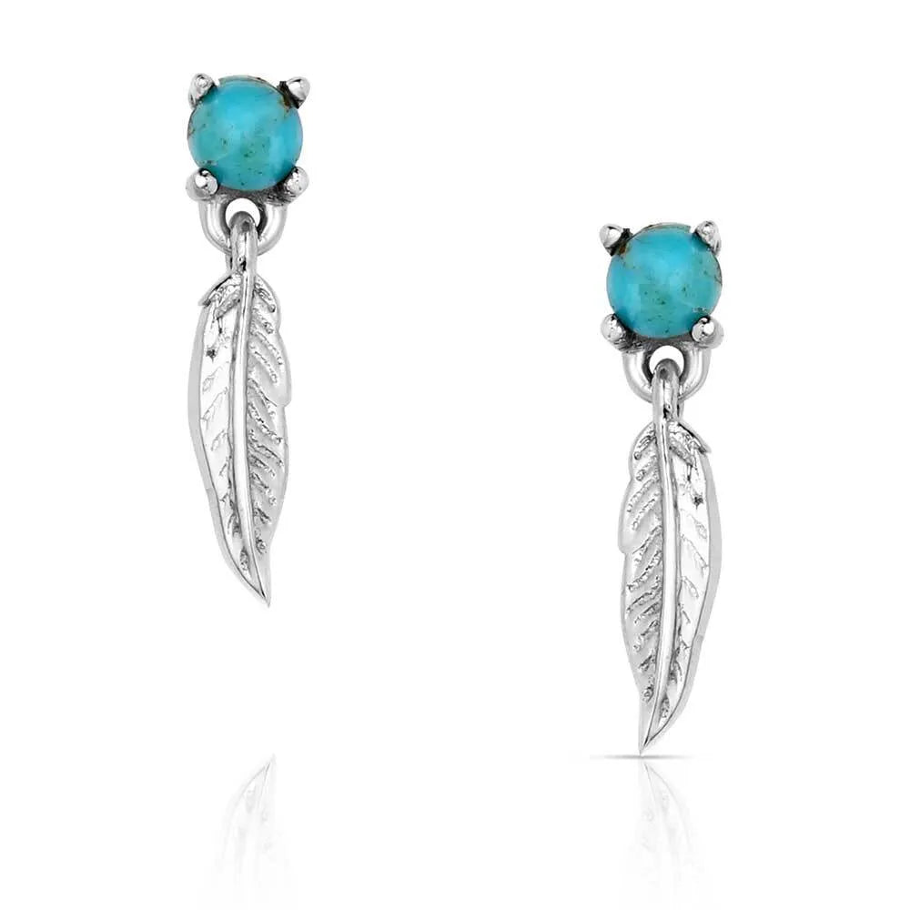 Montana Silversmith Women's Take Flight Turquoise Earrings