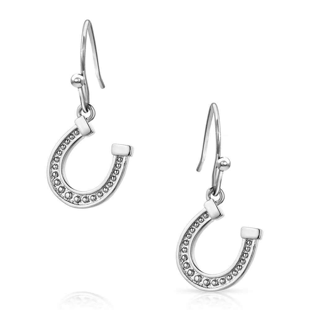 Montana Silversmith Women's Dainty Horseshoe Earrings