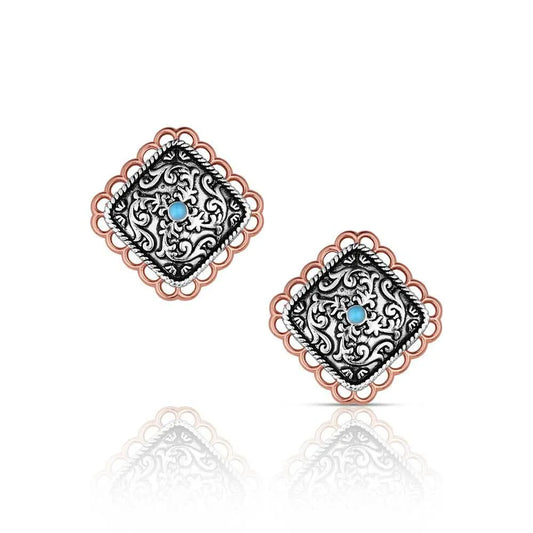 Montana Silversmiths Western Ember Earrings