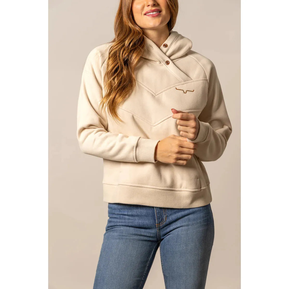 Kimes Women's Ella Long Sleeve Western Hoodie - Multiple Colours