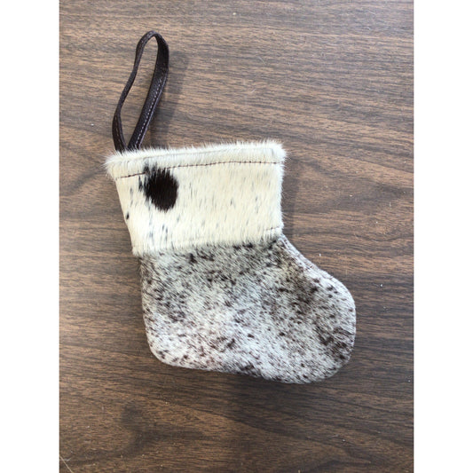 D2W Trading Cowhide Assorted Colored Mini Stocking
