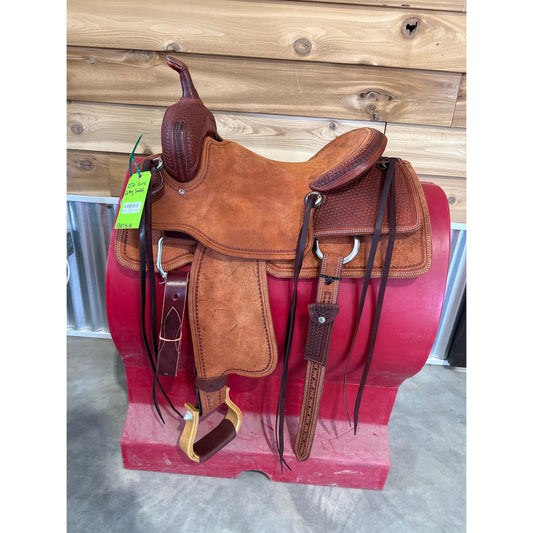 Irvine's 15 1/2" Cutting Horse Saddle