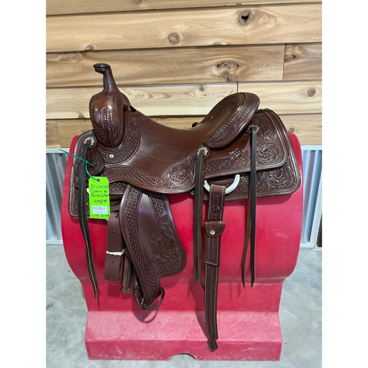 Irvine Custom 16" Ranch Cutting Saddle