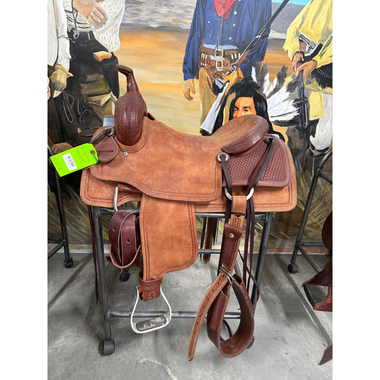 16" Used Irvine Cutting Saddle