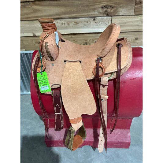 Irvine 15" Modified Association Riggin Seat Ranch Saddle-Post Horn
