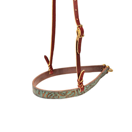 Professional's Choice Double Ply Copper Emerald Noseband