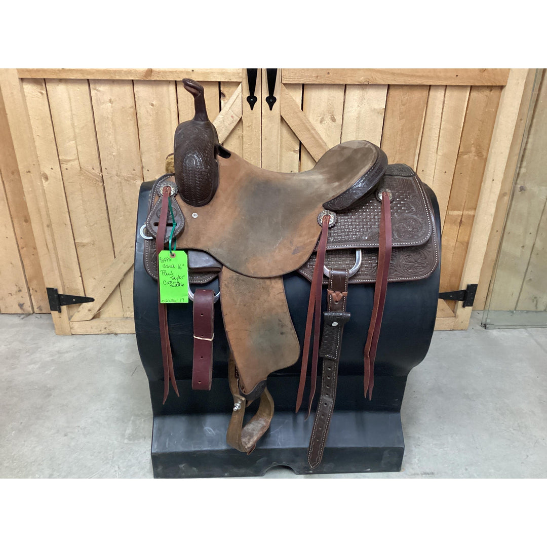 Used 16” Paul Taylor Cutting Saddle