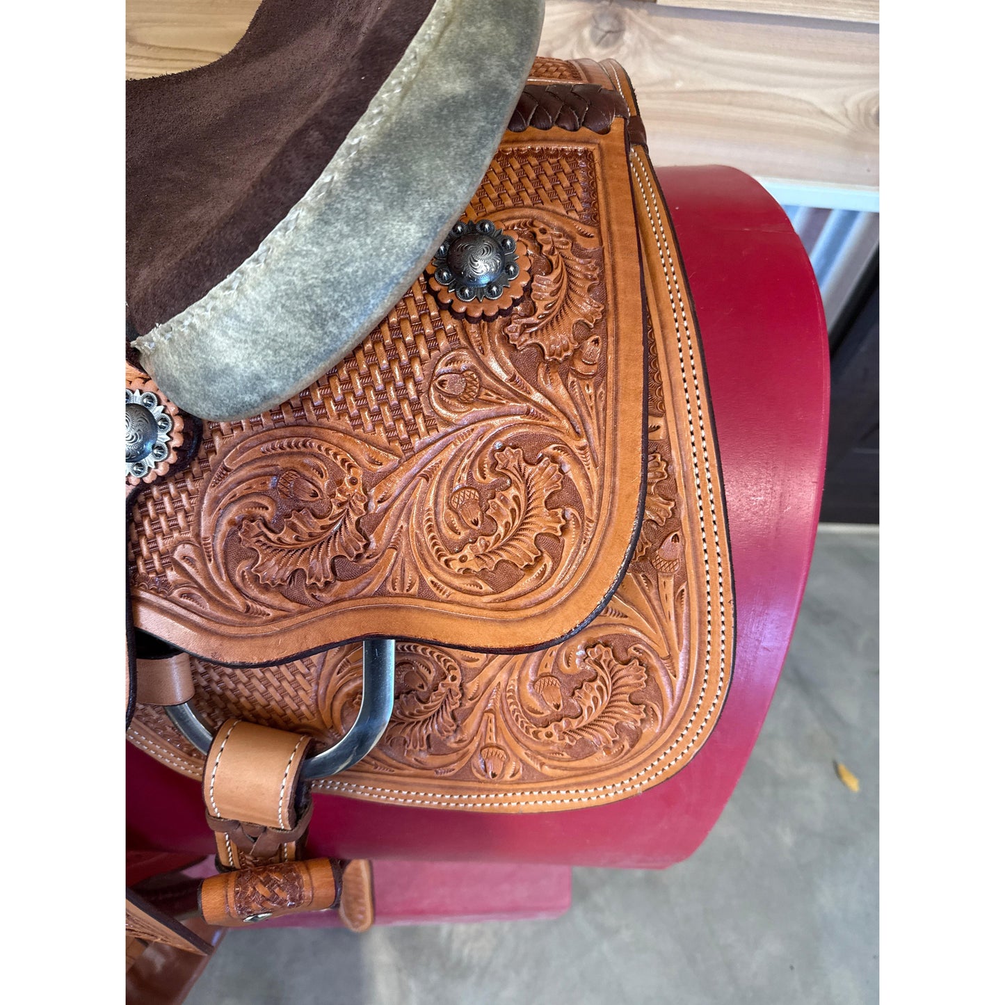 Irvine 15" Team Roper Saddle