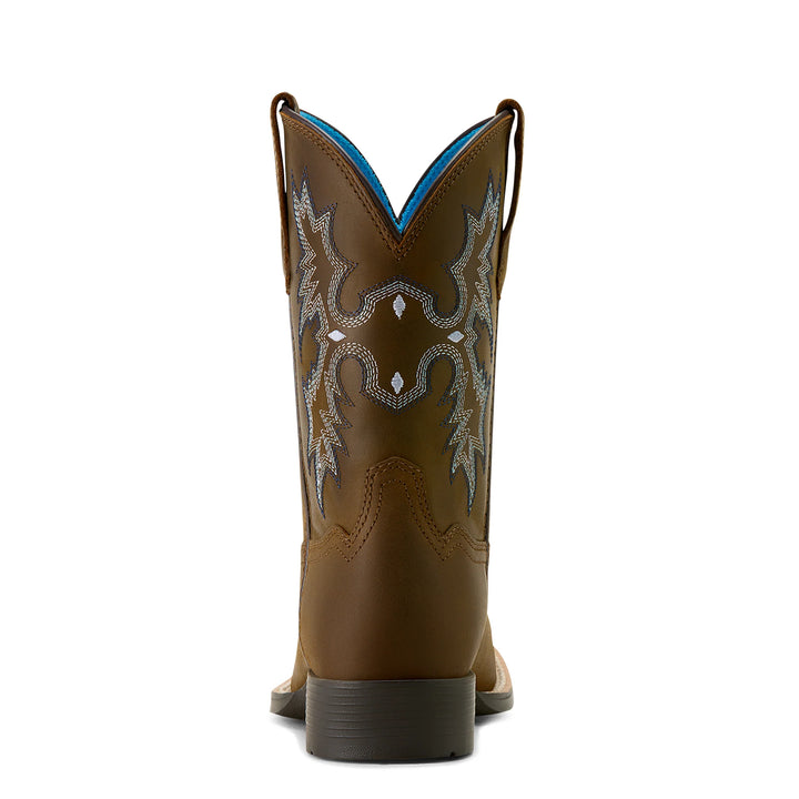 Ariat Youth Tombstone Western Boots - Distressed Brown - Irvine Tack &amp; Western Wear