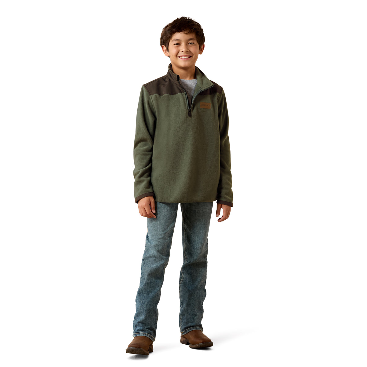 Ariat Youth Basis Sweatshirt - Thyme Desert