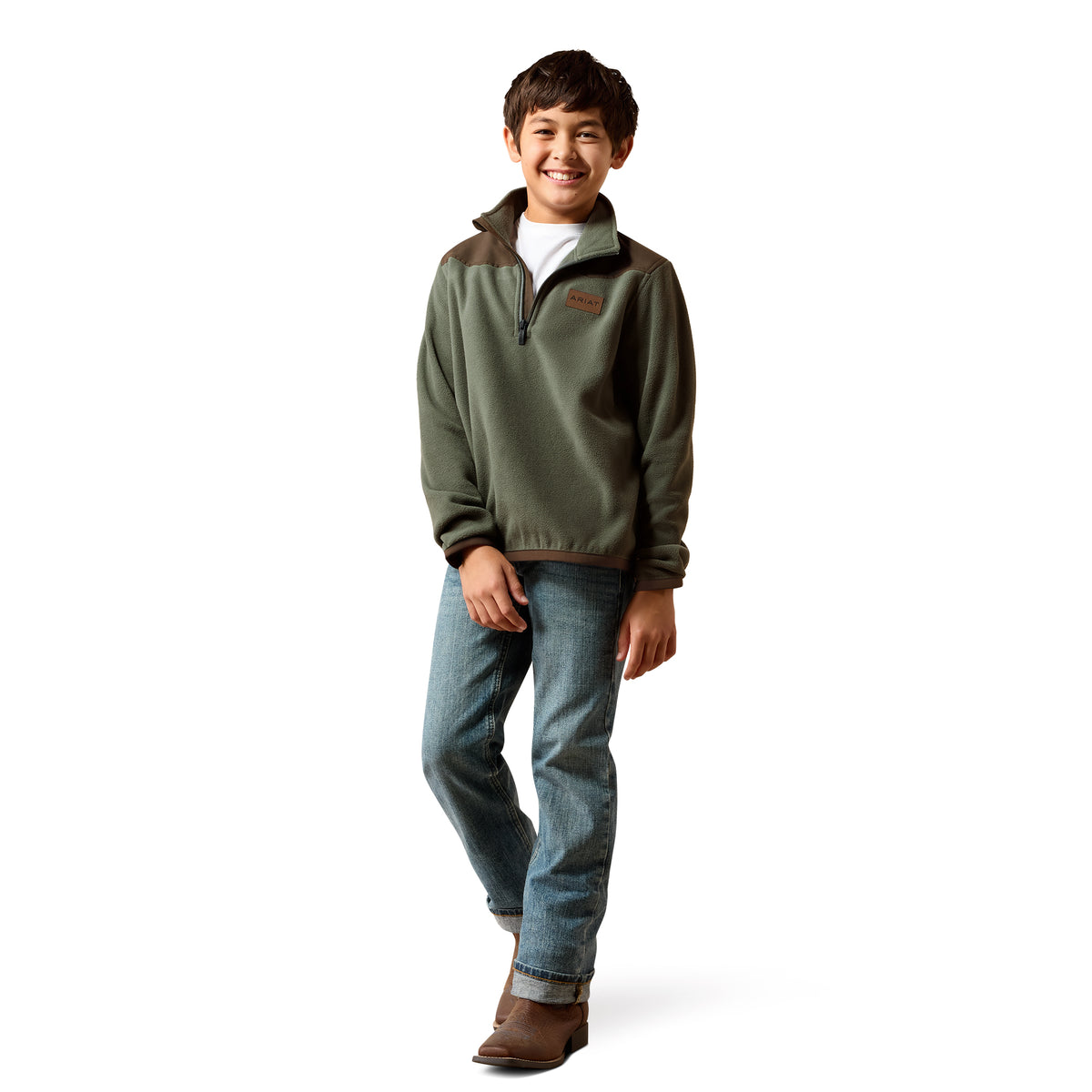 Ariat Youth Basis Sweatshirt - Thyme Desert