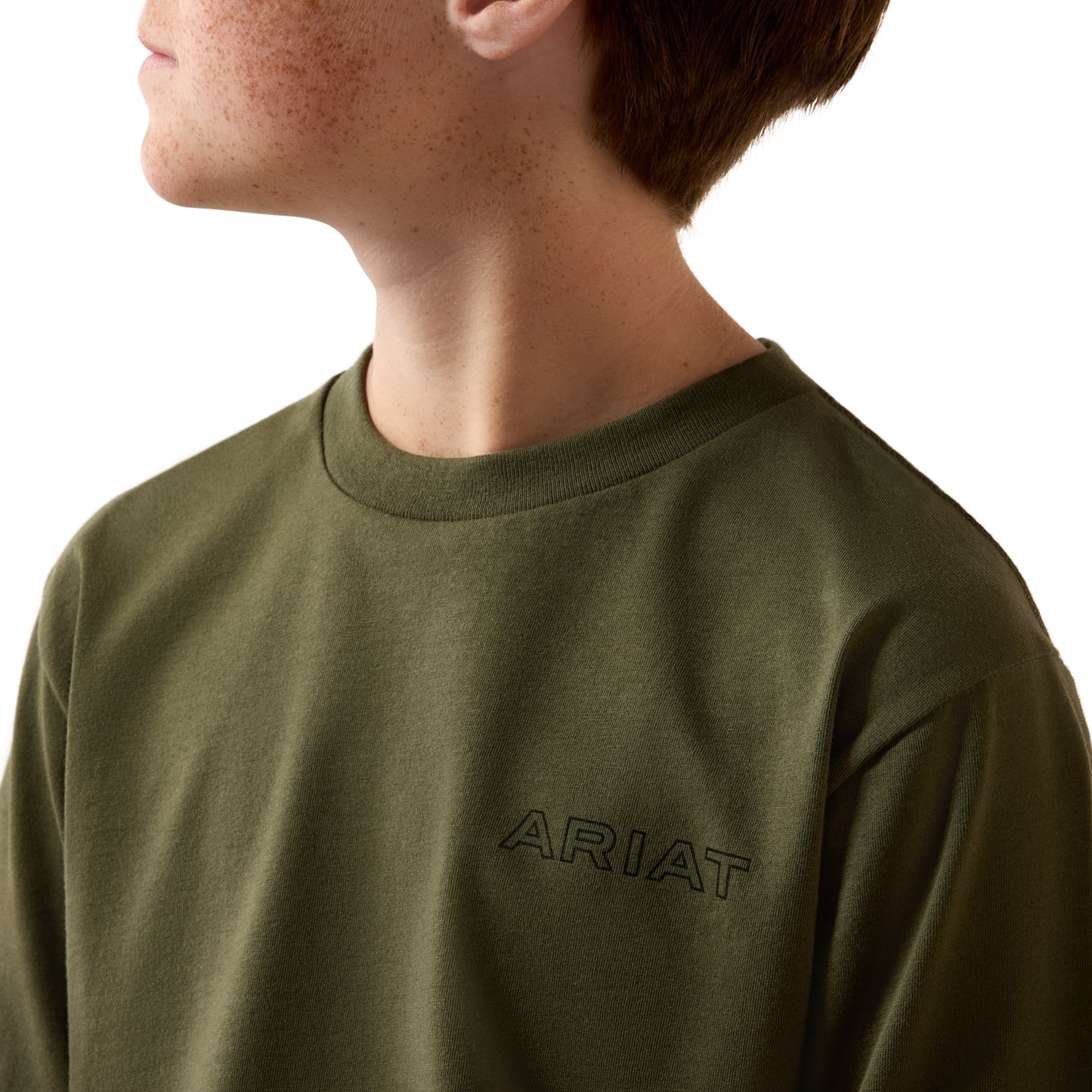 Ariat Youth Rust Serape Shield T-Shirt - Grape Leaf