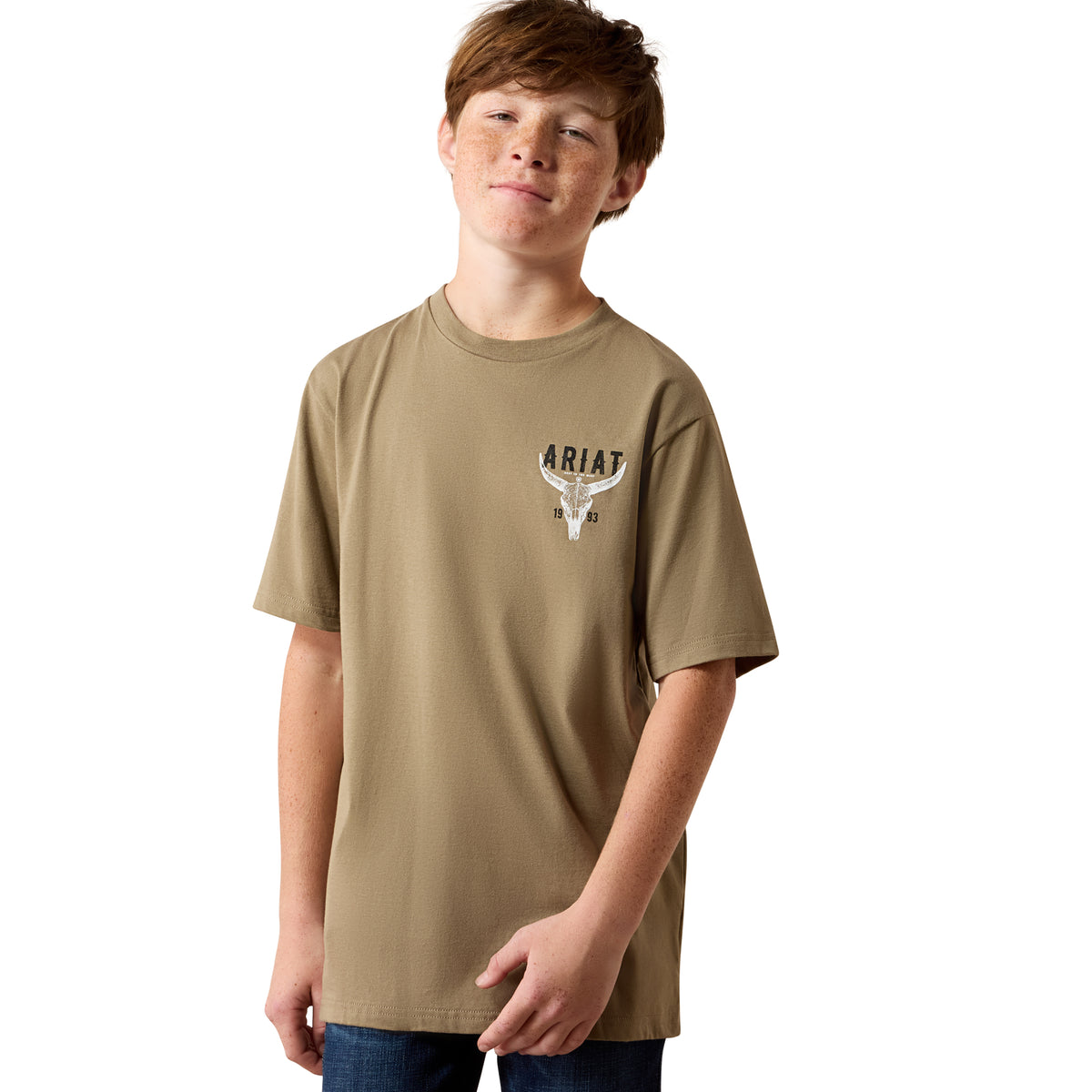 Ariat Boys' Best Longhorn T-Shirt - Fallen Rock