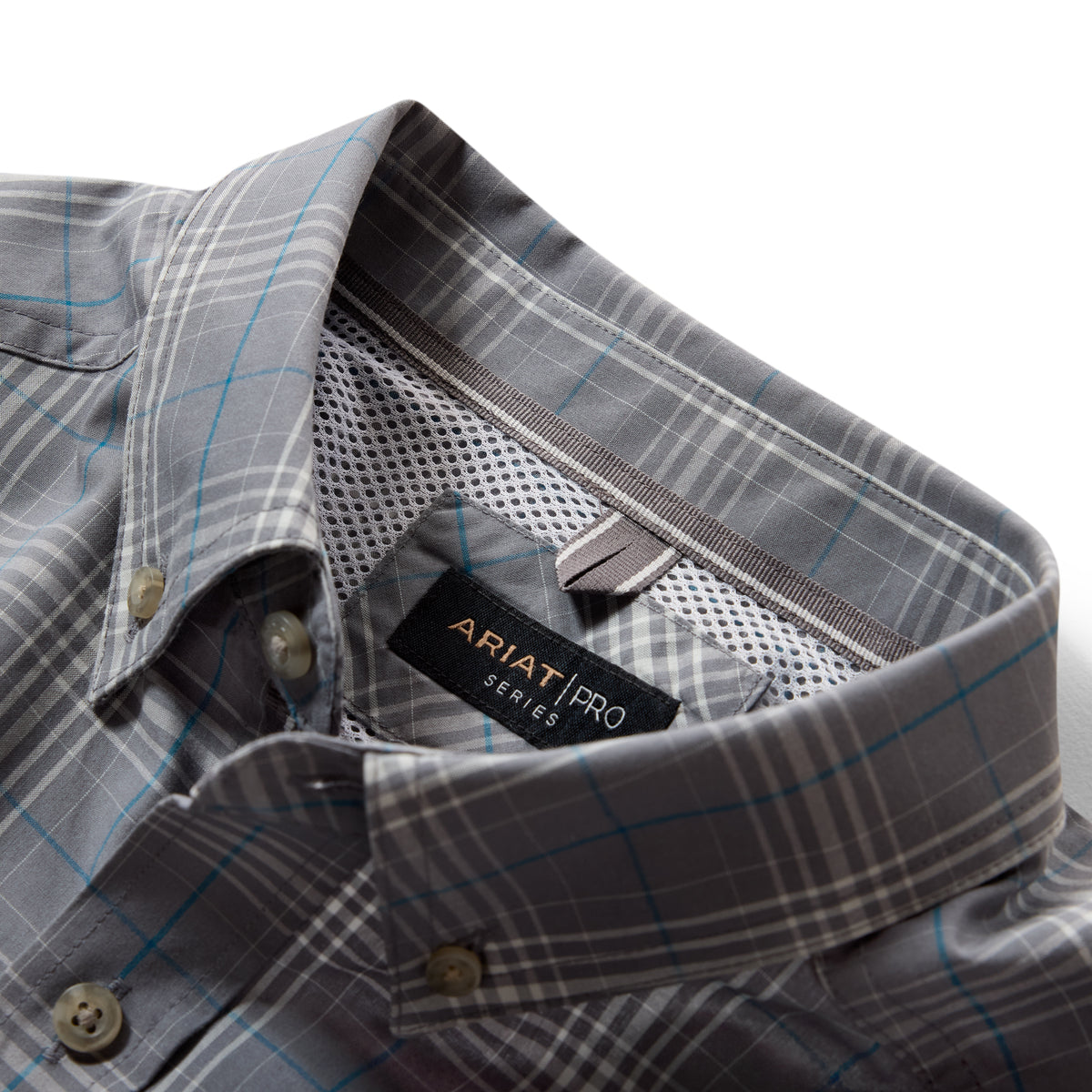 Ariat Men's Pro Series Wilber Classic Fit Shirt - Quiet Shade Medium Plaid