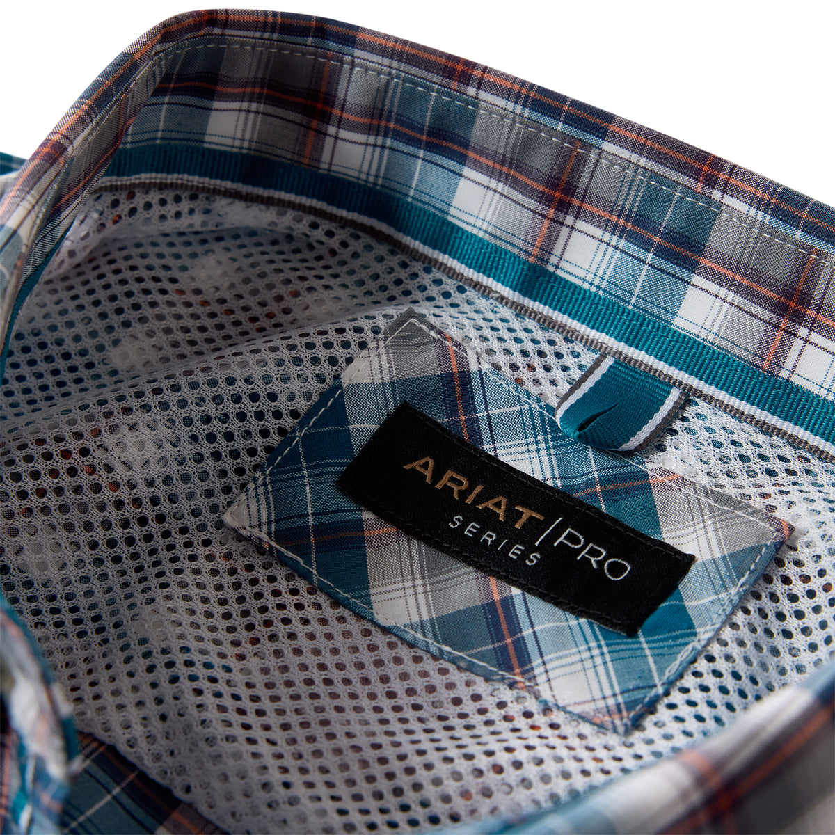Ariat Men's Pro Series Walter Classic Fit Shirt - Lyon Blue Small Plaid