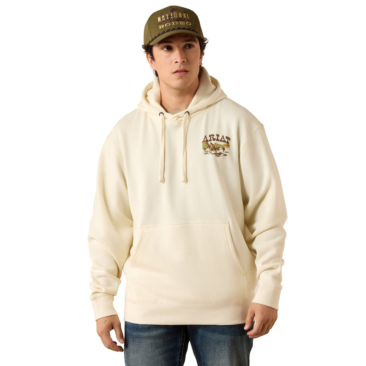 Ariat Men's Pulp Western Hoodie - Turtledove