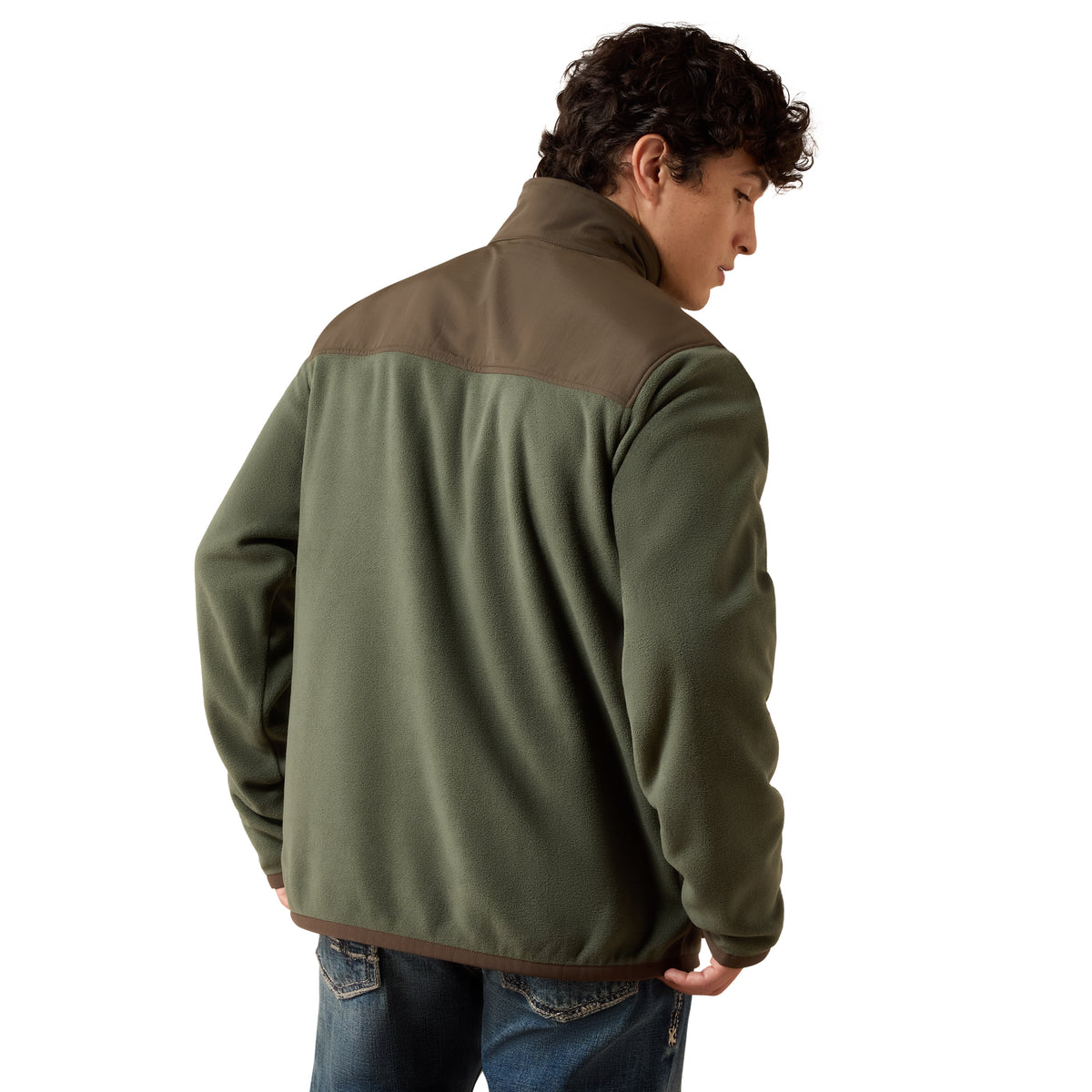 Ariat Men's Basis Fleece Sweater - Thyme Desert