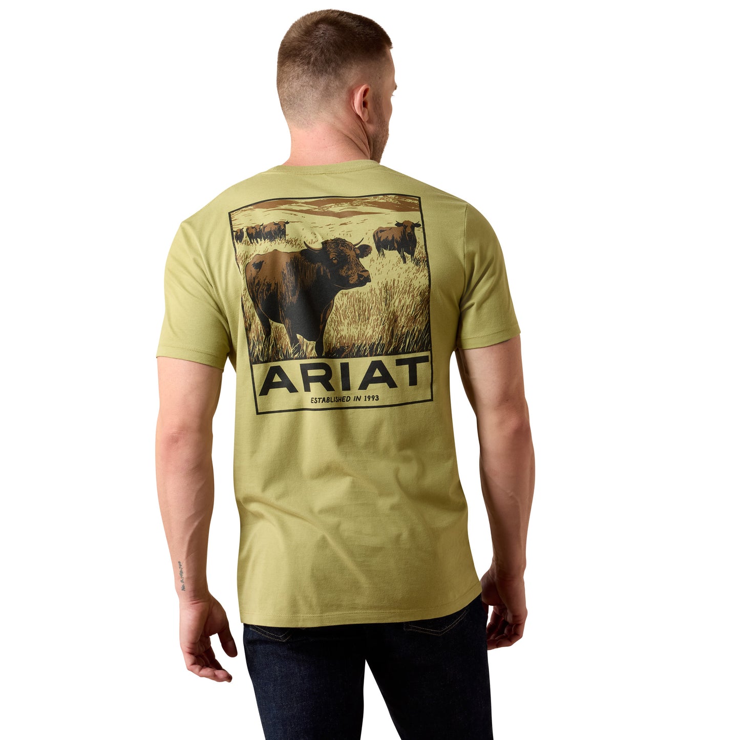 Ariat Men's Grazers T-Shirt - Tent Green