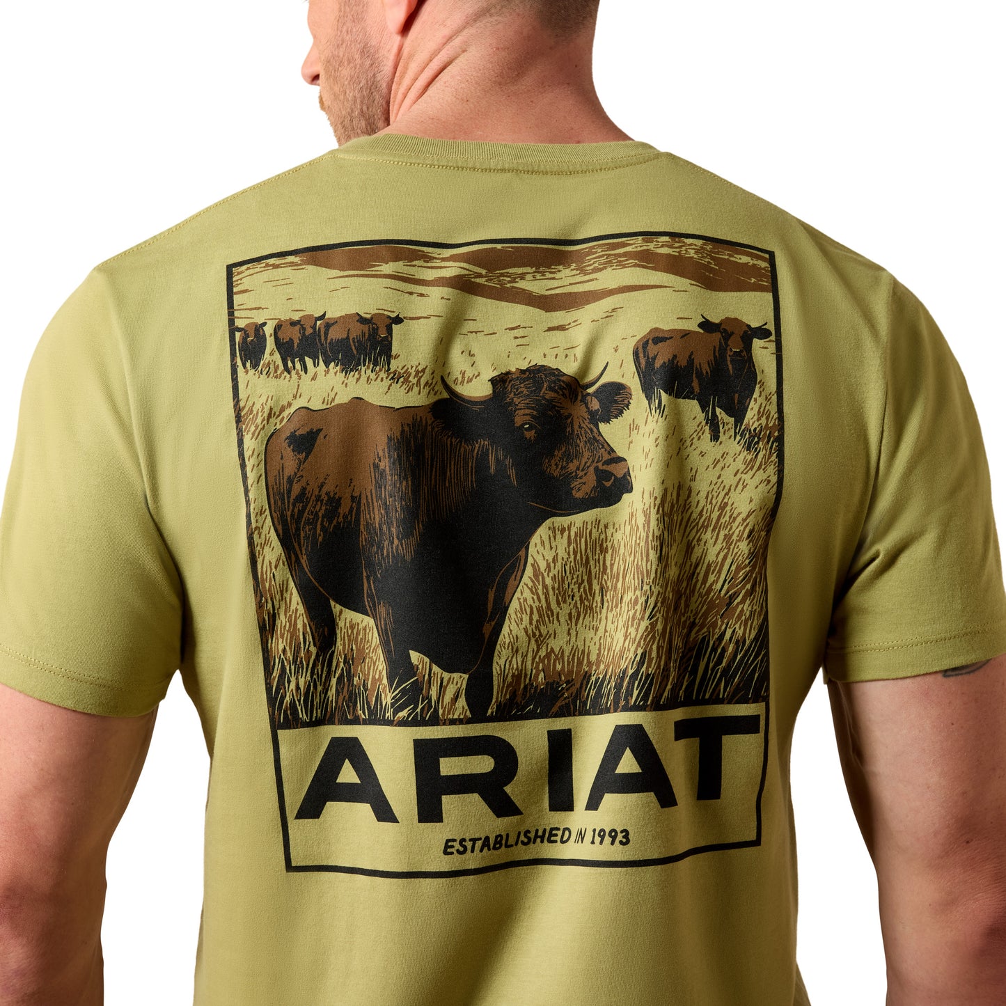 Ariat Men's Grazers T-Shirt - Tent Green