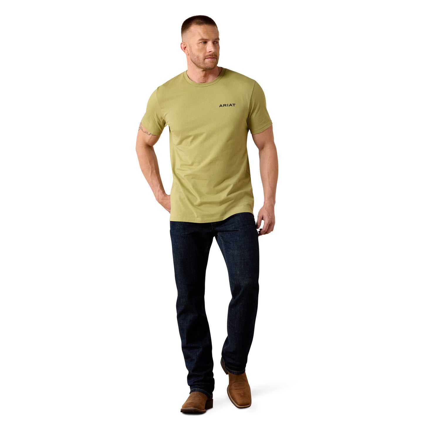 Ariat Men's Grazers T-Shirt - Tent Green