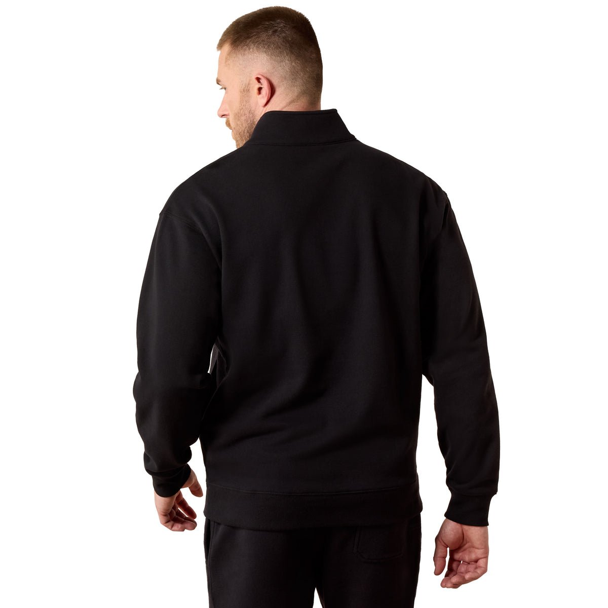 Ariat Men's Core 1/4 Zip Sweatshirt - Black