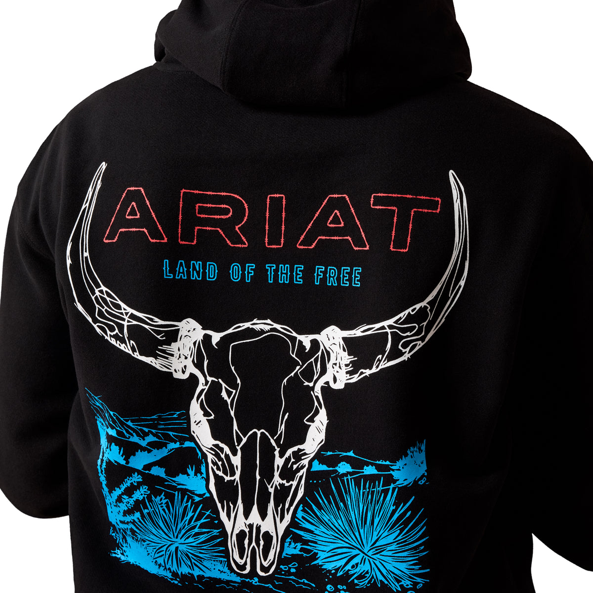 Ariat Men's Bison Bureau Hoodie - Black