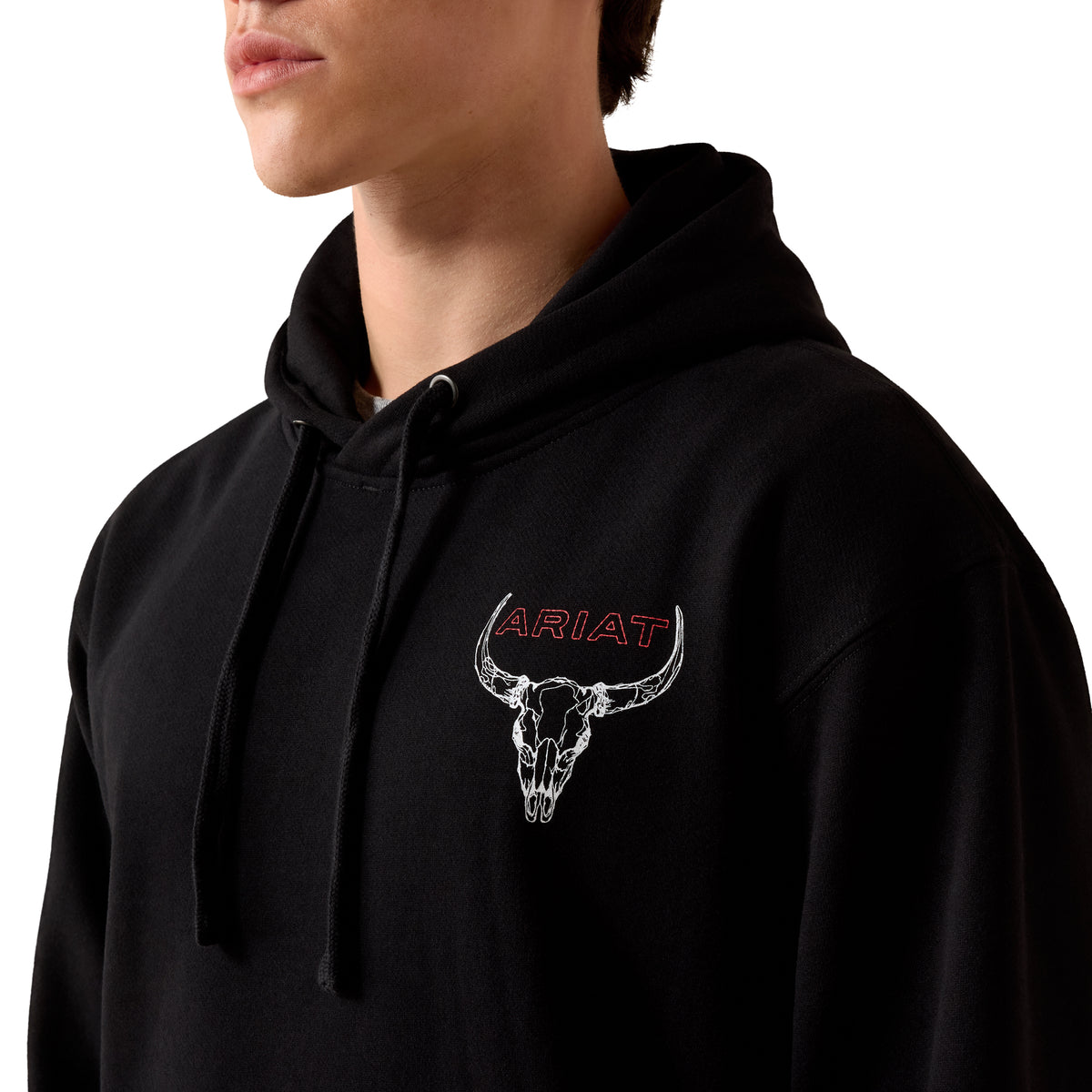 Ariat Men's Bison Bureau Hoodie - Black