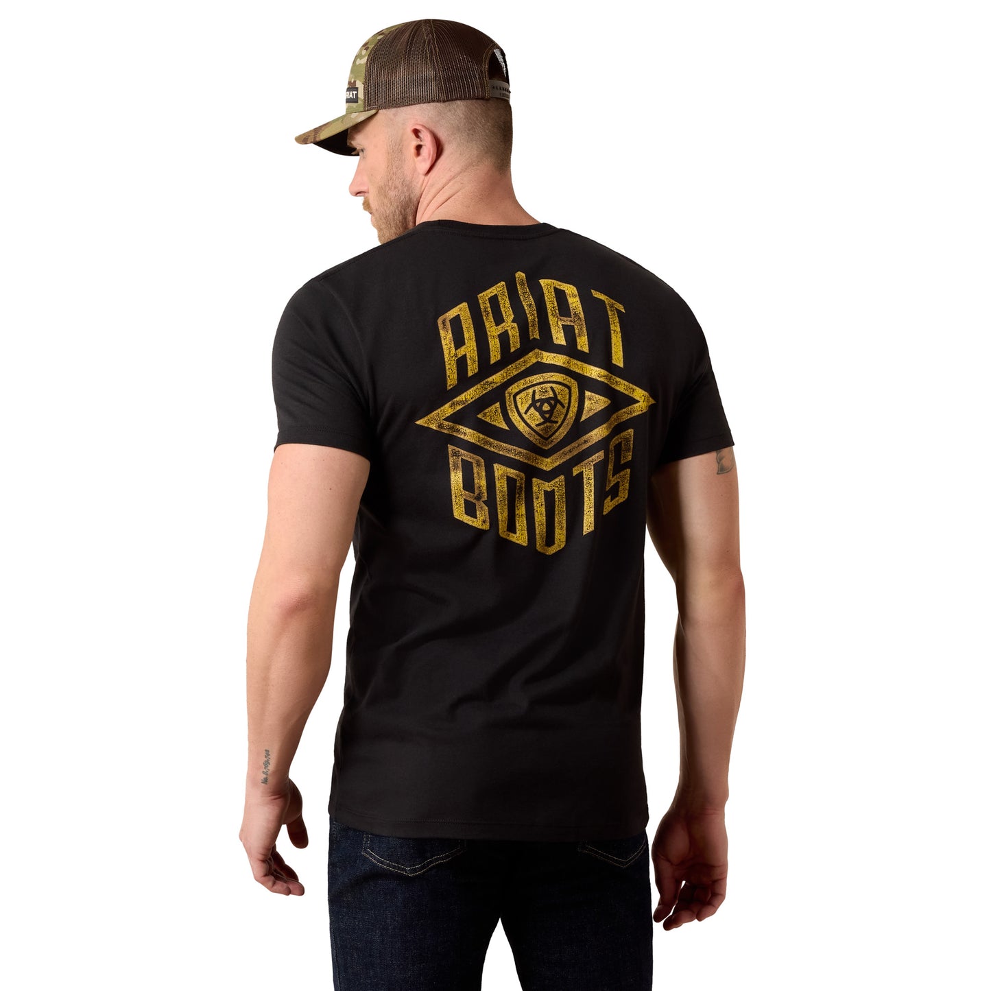 Ariat Men's Fort Knox Locks T-Shirt - Black