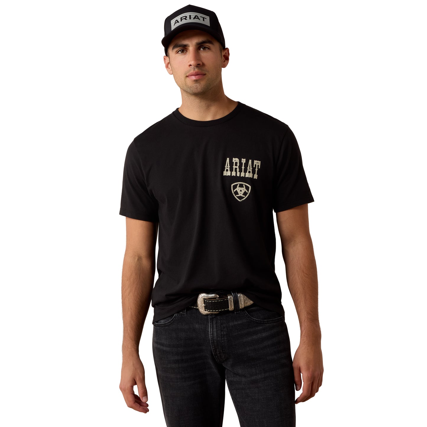 Ariat Men's Cowboy Way Up T-Shirt - Black