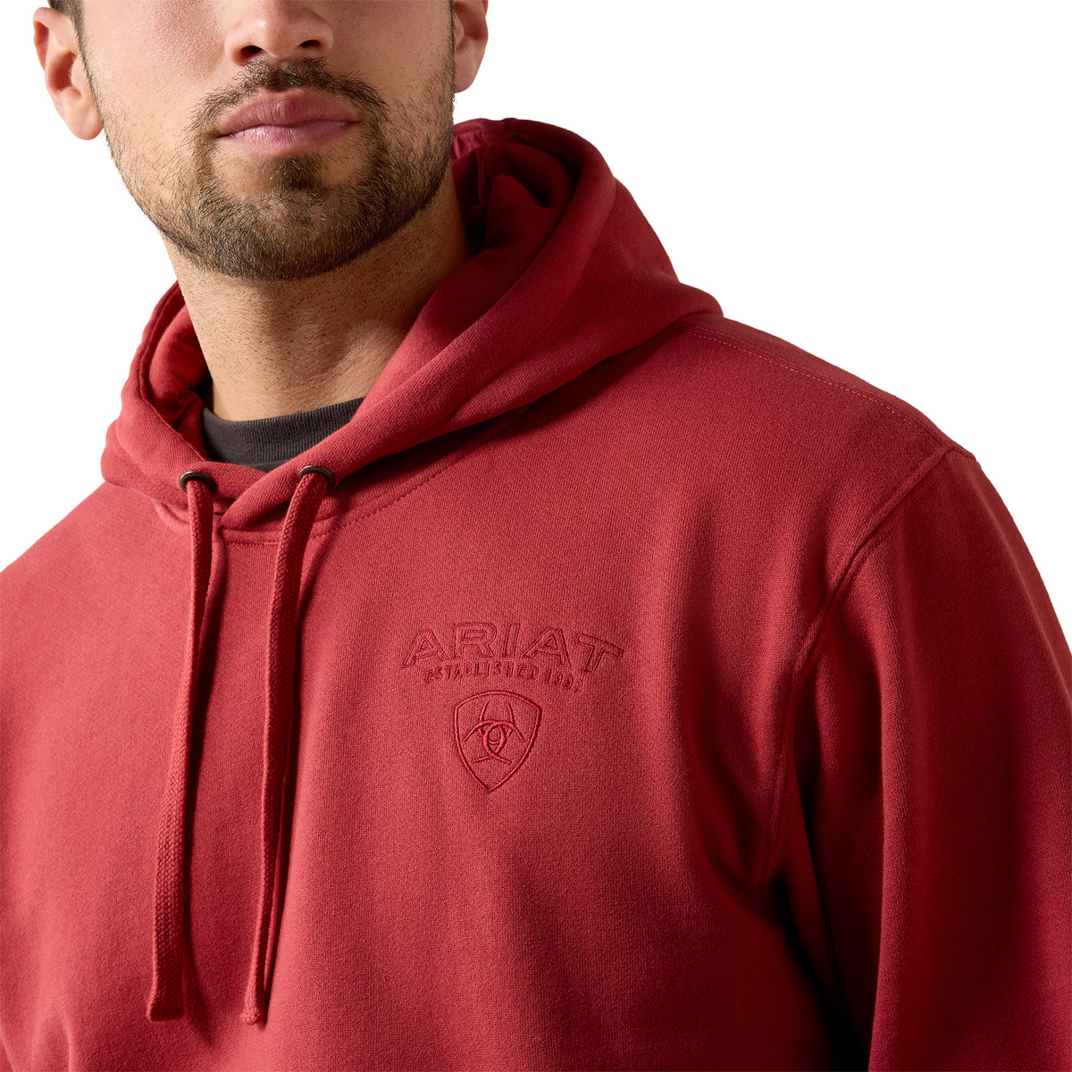 Ariat Men's Archstar Hoodie - Brick Red
