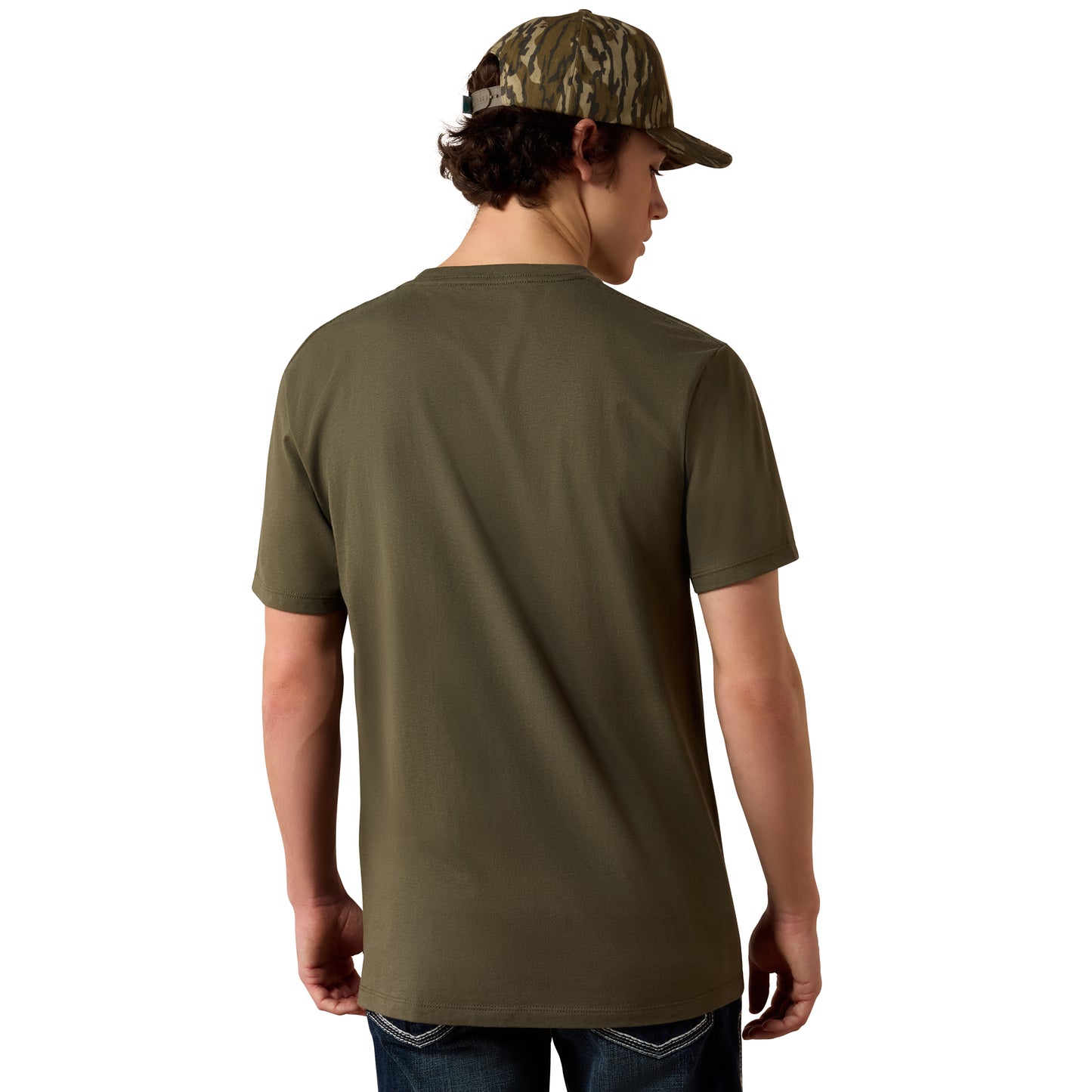 Ariat Men's Wild Creek Camo T-Shirt - Army Green
