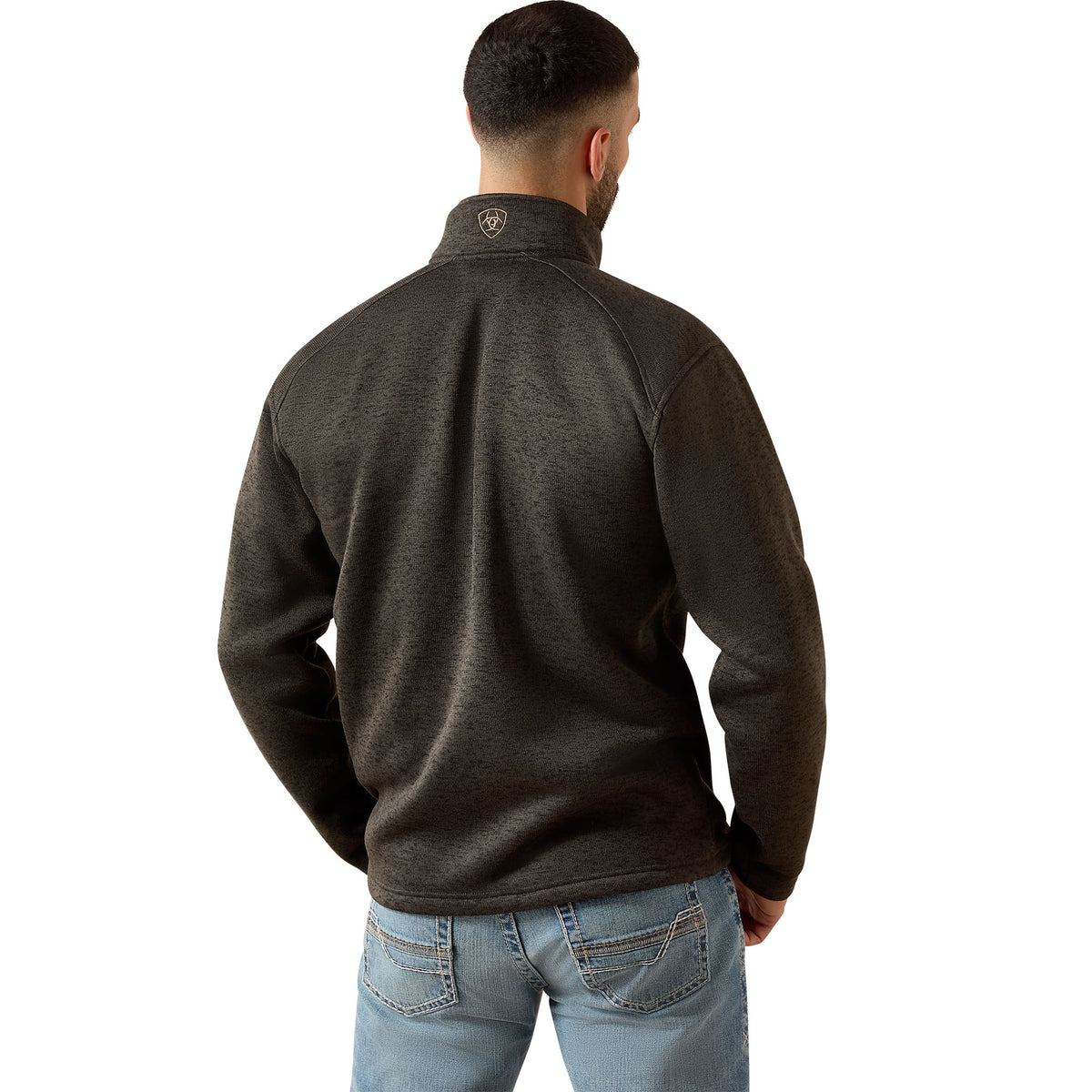 Ariat Men's Caldwell Full Zip Sweater - Beluga