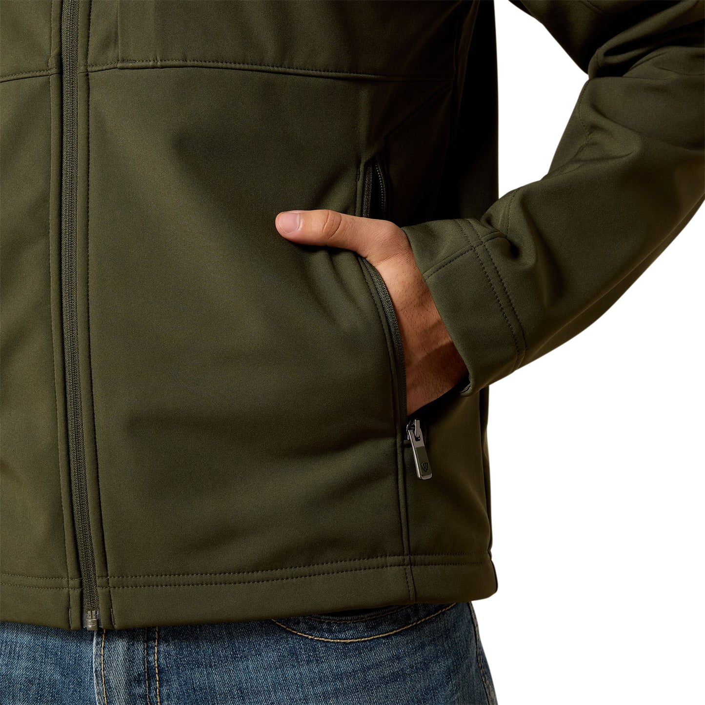 Ariat Men's Vernon Softshell Jacket - Forest Night