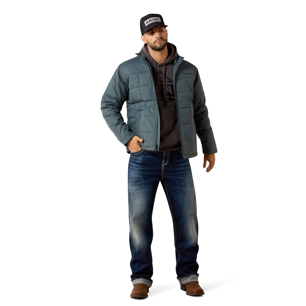 Ariat Men's Crius Insulated Jacket - Dark Slate