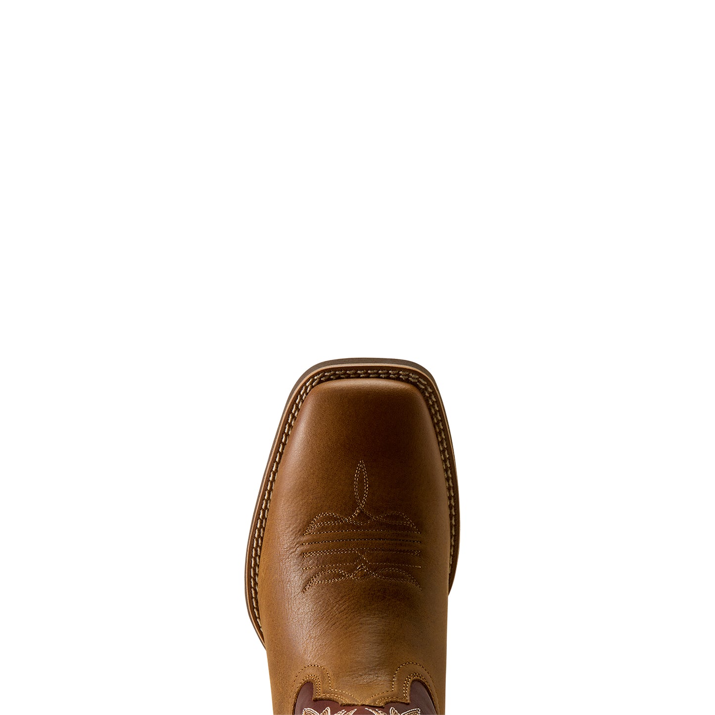 Ariat Men's Sport Colter Wide Square Toe Western Boot - Sorrel Crunch/Roasted Chestnut