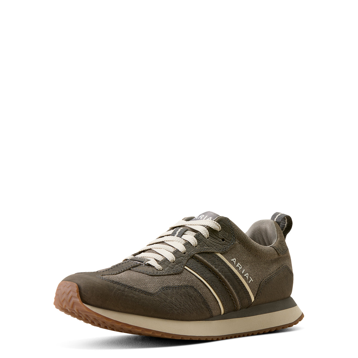 Ariat Men's Ranch Runner Shoe - Charcoal Grey Hippo Print