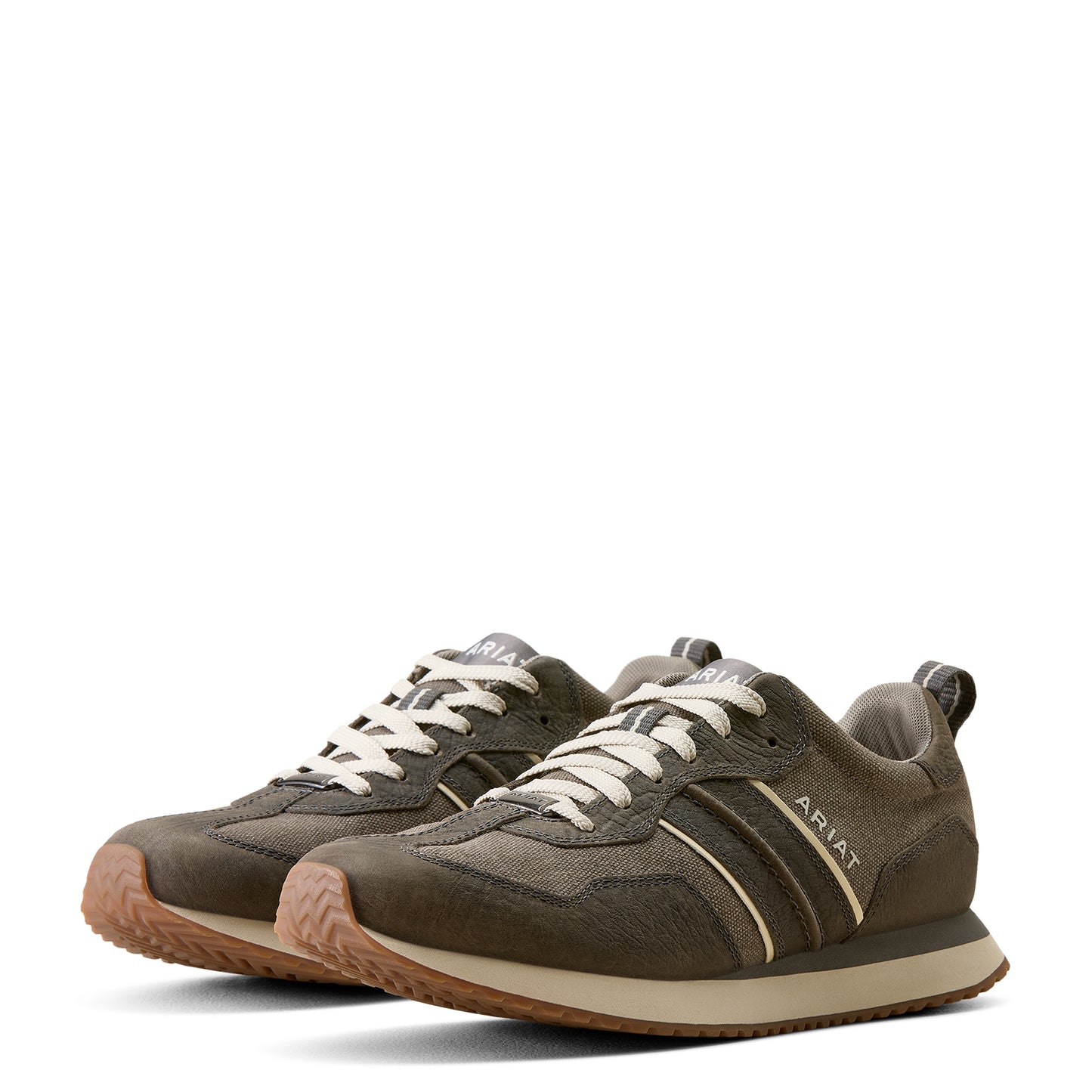 Ariat Men's Ranch Runner Shoe - Charcoal Grey Hippo Print