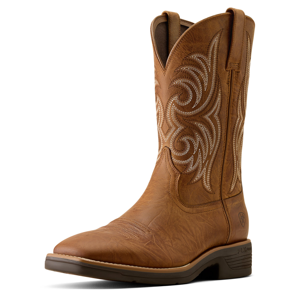 Ariat Men's Ranger Wide Square Toe Cowboy Boot - Sunbaked Tan