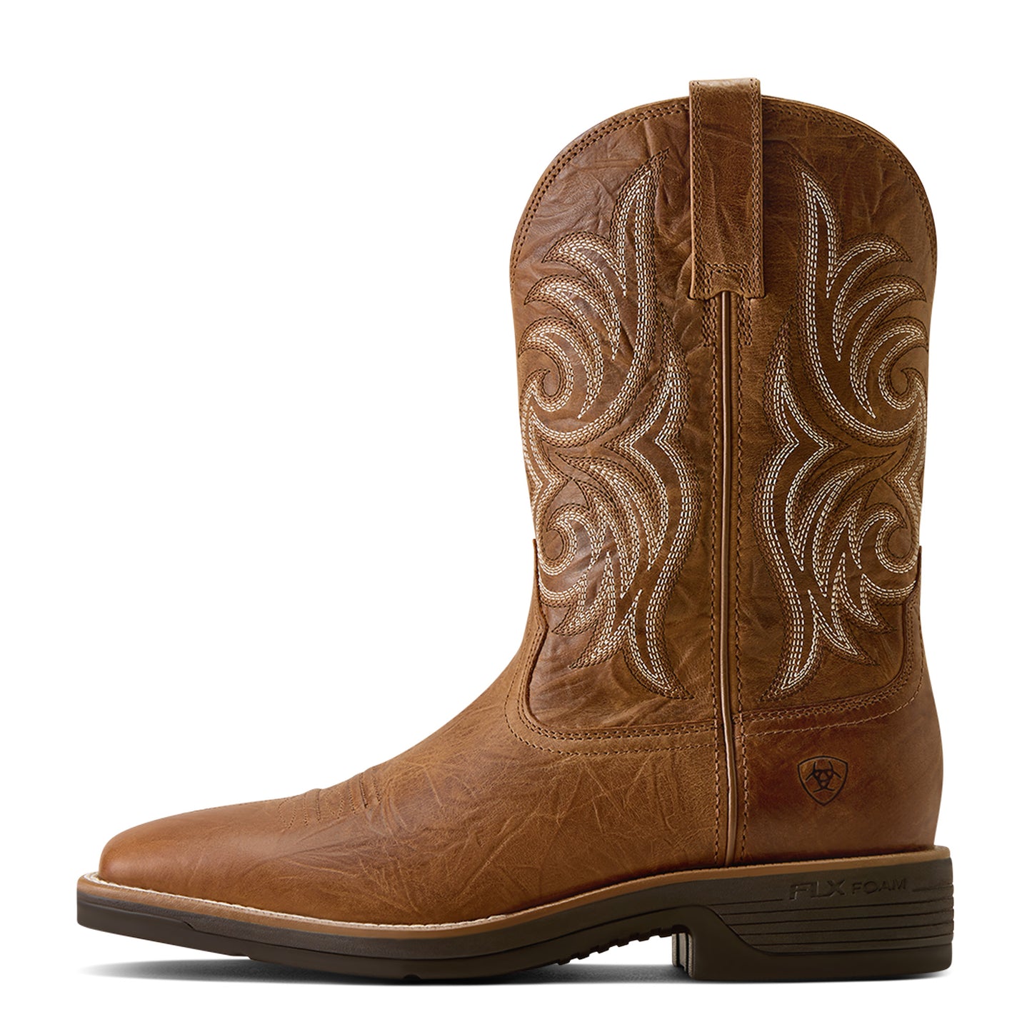 Ariat Men's Ranger Wide Square Toe Cowboy Boot - Sunbaked Tan
