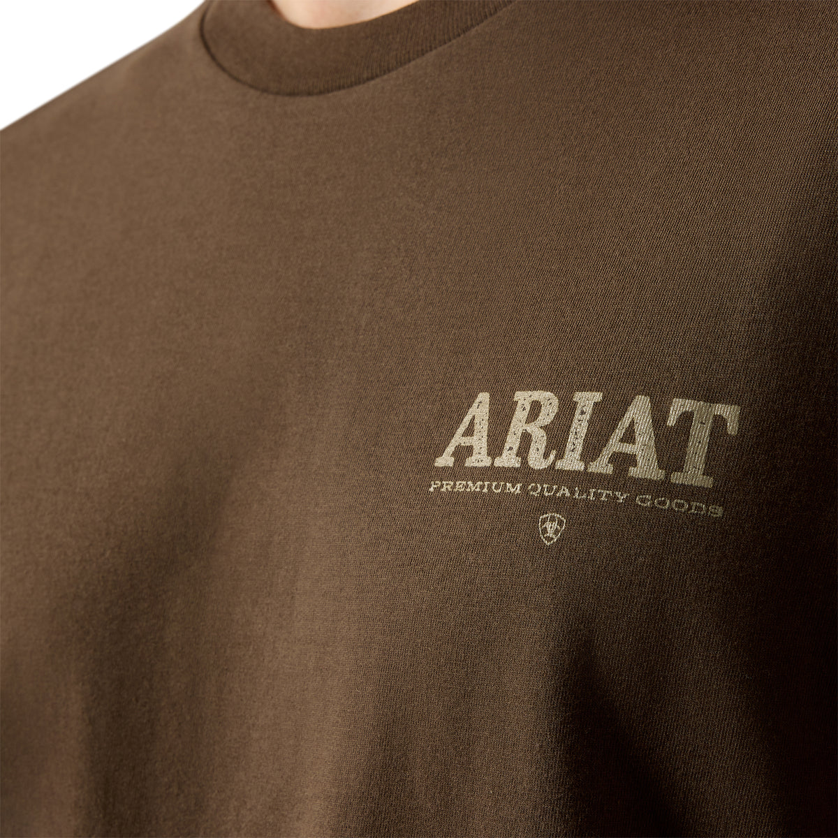 Ariat Men's Rocky Bull T-Shirt - Turkish Coffee