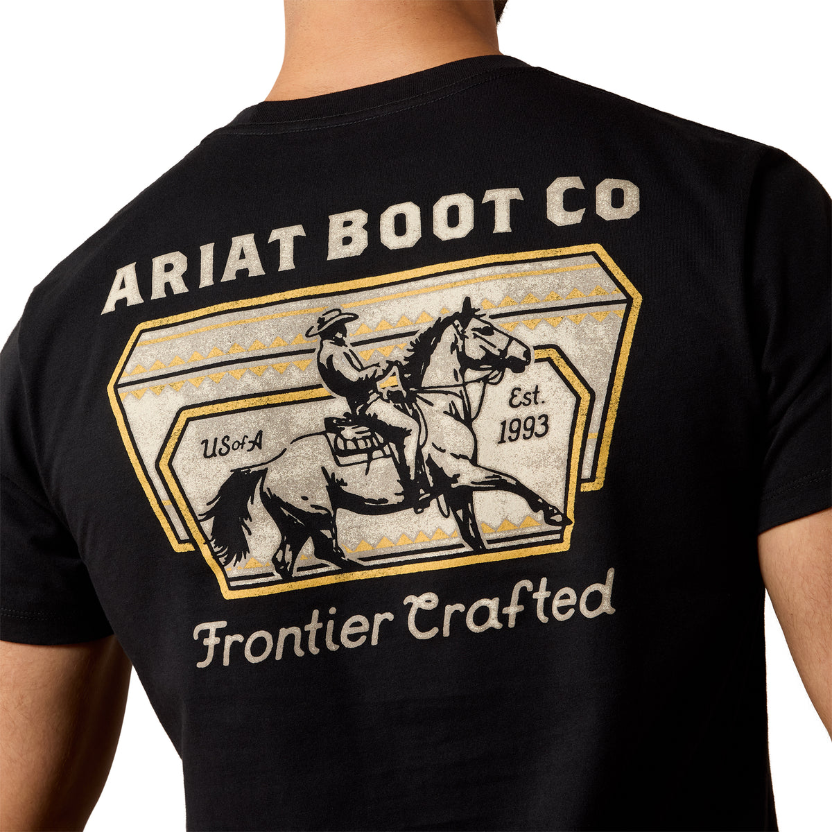 Ariat Men's Frontier Crafted T-Shirt - Black