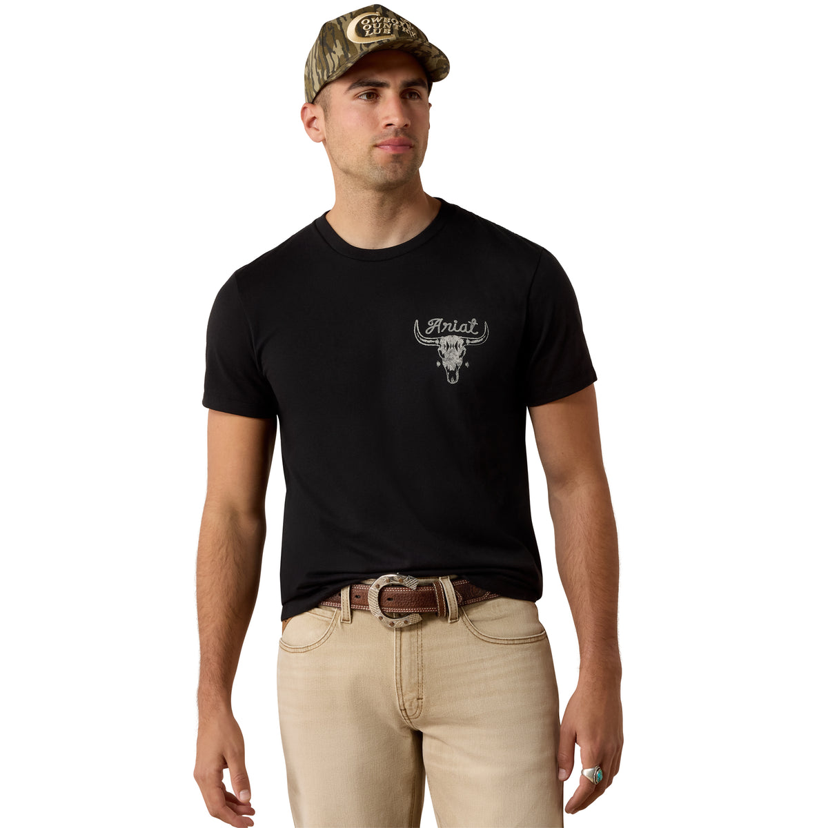 Ariat Men's Roughstock Cattle T-Shirt - Black