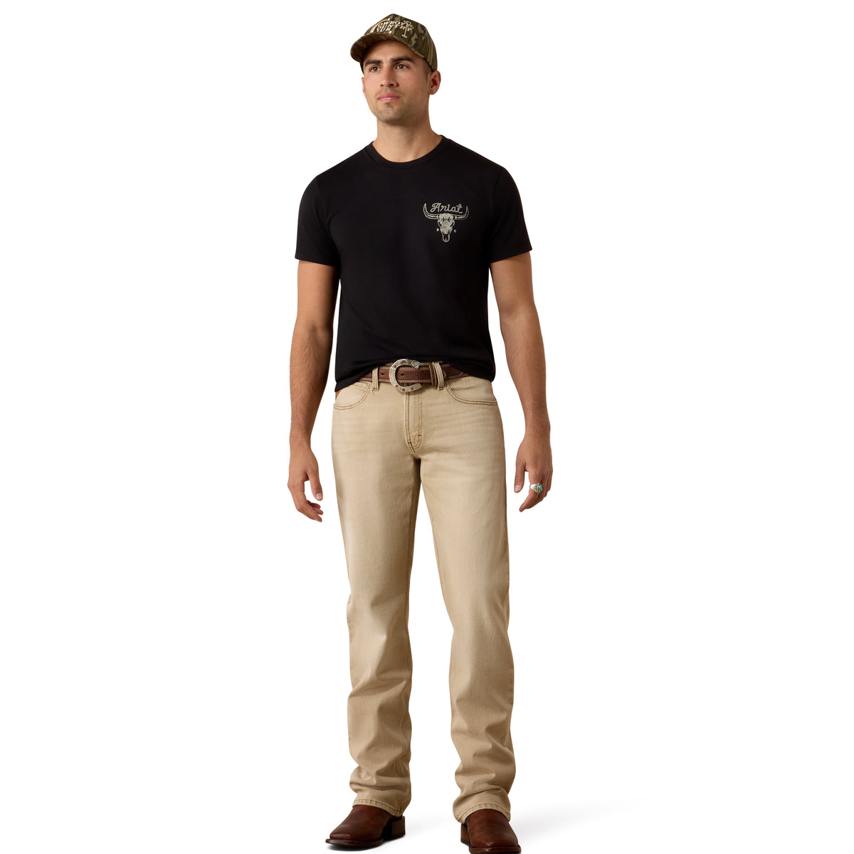 Ariat Men's Roughstock Cattle T-Shirt - Black