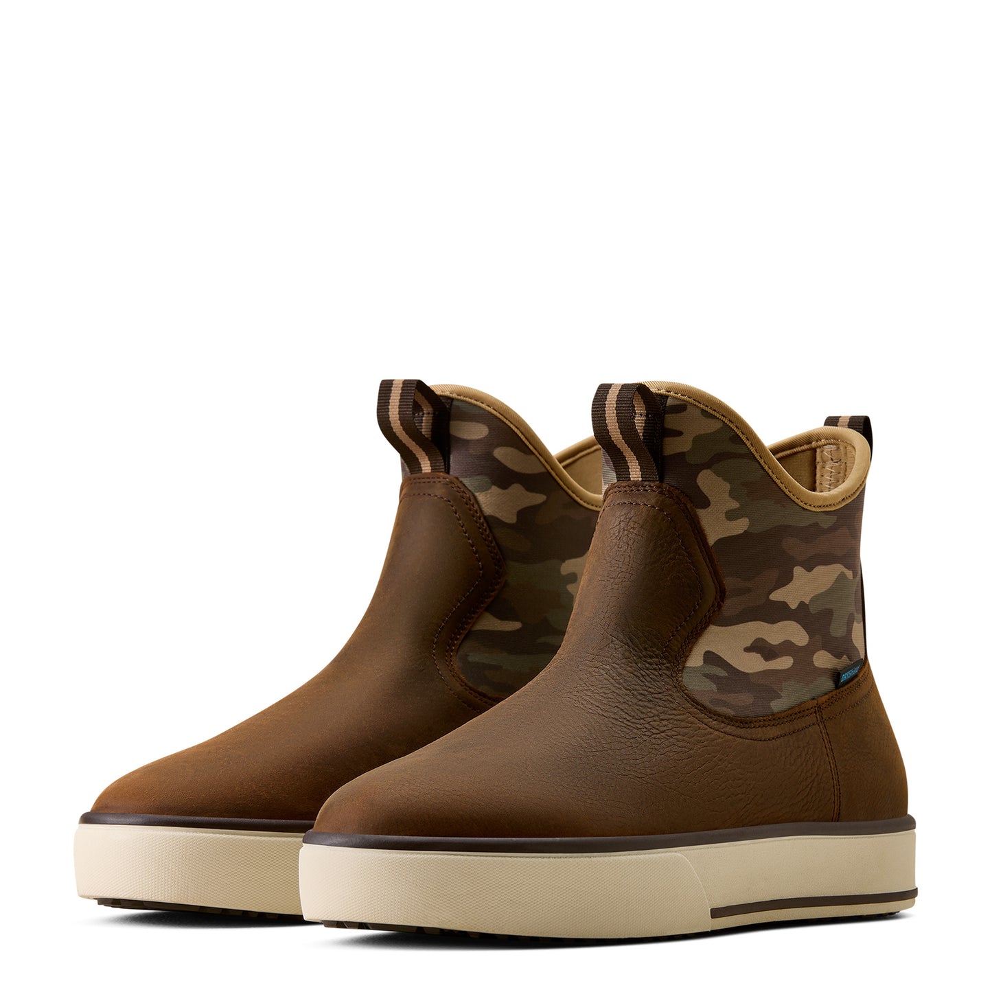 Ariat Men's Saylor Shrimp Waterproof Boot - Dark Brown/Camo
