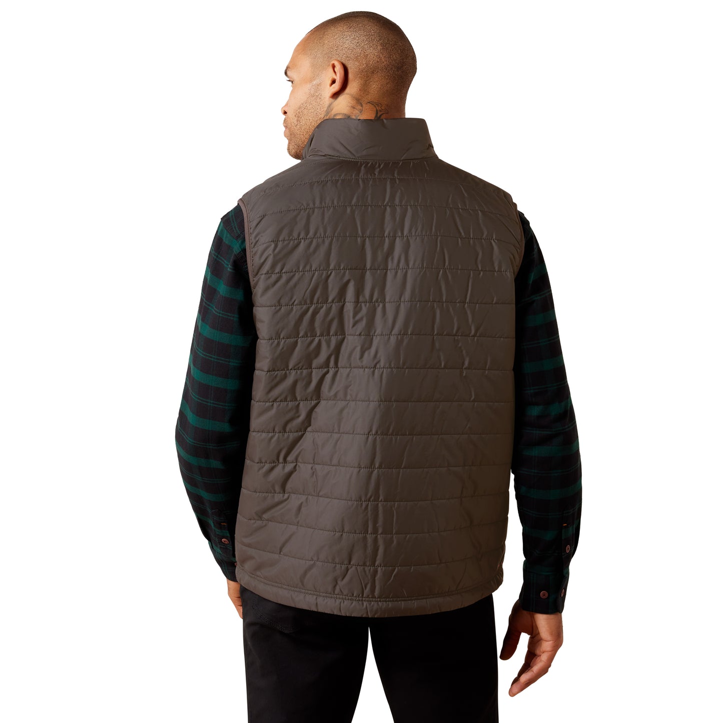 Ariat Men's Rebar CORDURA Ripstop Lightweight Insulated Vest - Caribou
