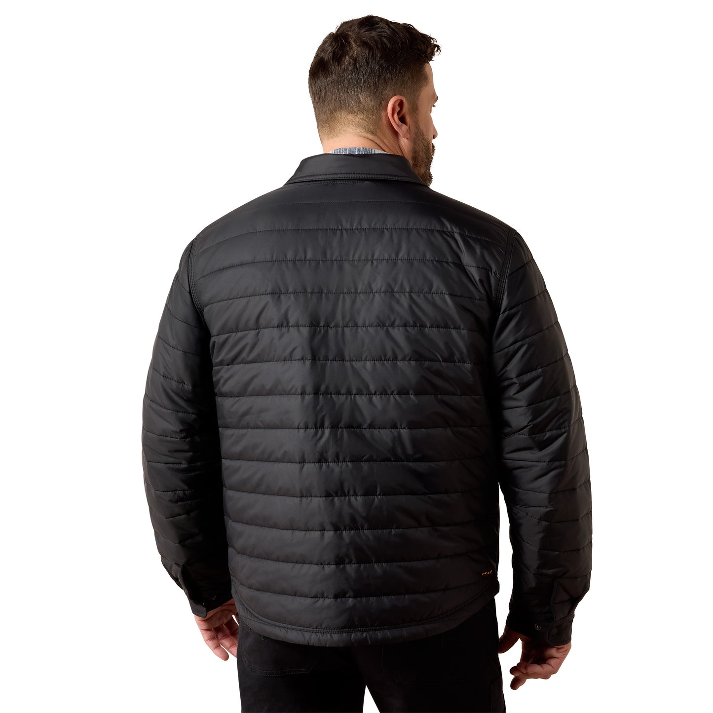Ariat Men's Rebar CORDURA Ripstop Lightweight Insulated Shirt Jacket - Black
